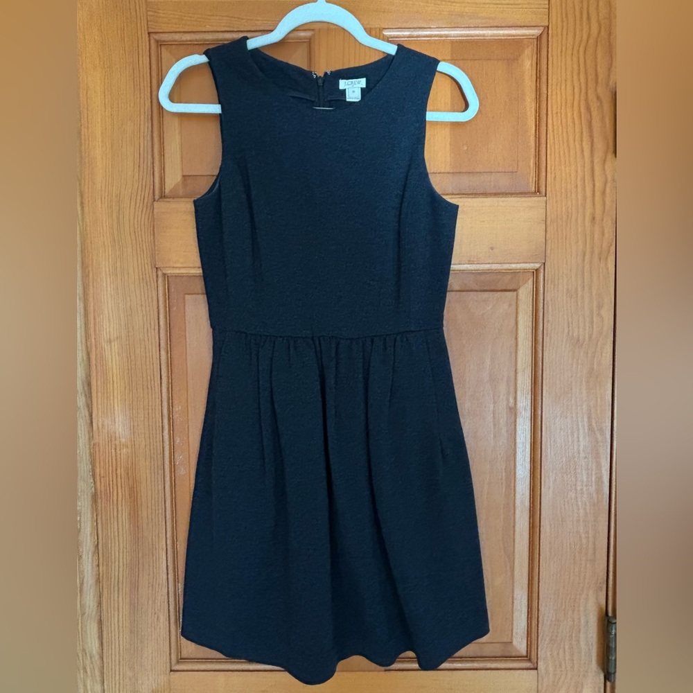 J Crew gray skater dress